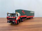 Tekno DAF 3600 6x2 trekker 3-as zeiloplegger Lommerts 1:50, Hobby en Vrije tijd, Ophalen of Verzenden, Bus of Vrachtwagen, Tekno