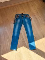 Strech Spijkerbroek/jeans met bretels maat xl nieuw, Nieuw, Blauw, Ophalen of Verzenden