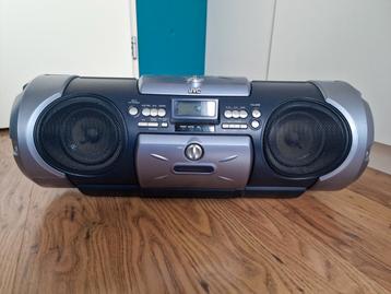 JVC RV-B55 Ghettoblaster CD / RADIO ( cassette defect ) beschikbaar voor biedingen