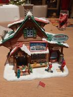 Lemax skischool kerstdorp huis miniatuur, Ophalen of Verzenden, Gebruikt