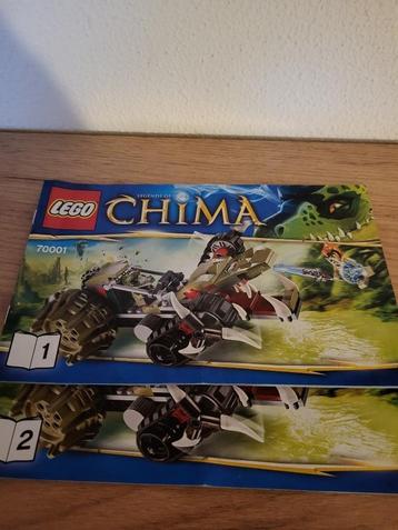 2X Lego Chima: 70001 en 70125 beschikbaar voor biedingen