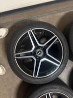 ‼️18” MERCEDES A-KLAASE OF C-KLASSE. SET INCL. SENSOREN., 18 inch, Gebruikt, Banden en Velgen, Ophalen of Verzenden