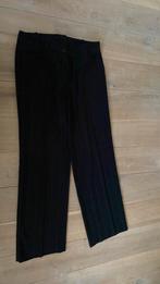 Zwarte Zerres pantalon met grijs streepje, maat 42, Zwart, Maat 42/44 (L), Ophalen of Verzenden, Zo goed als nieuw