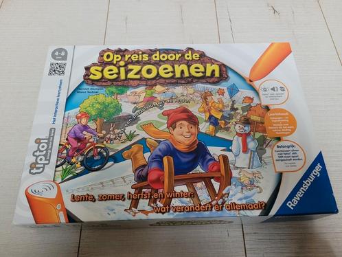 Spel TIPTOI: Op reis door de seizoenen 4-8 jr, Ravensburger, Kinderen en Baby's, Speelgoed | Educatief en Creatief, Zo goed als nieuw