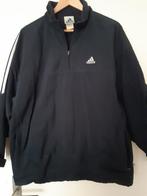 Sportief Adidas jack in maat L., Kleding | Heren, Sportkleding, Ophalen of Verzenden, Zo goed als nieuw, Blauw, Voetbal