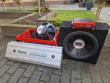 Complete (MTX) Audio Subwooferset – 2x Thunder 6000 (15”) beschikbaar voor biedingen