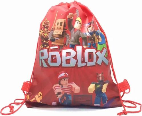 Roblox Gymtas - Zwemtas Rood / Blauw, Sieraden, Tassen en Uiterlijk, Tassen | Schooltassen, Nieuw, Rugtas, Rood, Verzenden