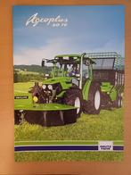 Folder Deutz Fahr Agroplus 60 en 70, Ophalen of Verzenden, Gelezen, Tractor en Landbouw