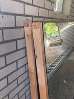 2 Verrijdbare Spiegels - Demontabel Onderstel, Ophalen, Gebruikt