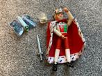 Lego belville poppetje koning met kroon en mantel, Ophalen of Verzenden, Gebruikt
