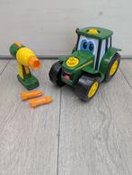 Britains Johnny tractor - John Deere trekker met boor, Ophalen of Verzenden, Gebruikt