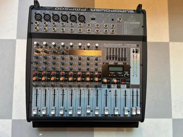 Behringer mixer+versterker PMP 500 beschikbaar voor biedingen