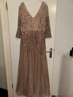 Prachtige Lange  avond gala jurk kleur Beige/Rosé, Kleding | Dames, City goddes, Galajurk, Beige, Maat 42/44 (L)