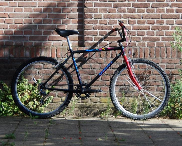 Retro MTB Giant Track custom opgebouwd, Fietsen en Brommers, Fietsen | Mountainbikes en ATB, Zo goed als nieuw, Giant, 45 tot 49 cm