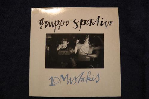 Gruppo Sportivo LP: 10 mistakes, Cd's en Dvd's, Vinyl | Pop, Gebruikt, 1960 tot 1980, 12 inch, Ophalen of Verzenden