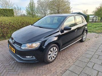 Volkswagen Polo 1.2 TSI 2015 Zwart Apple carplay Airco  beschikbaar voor biedingen