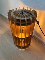 Kartonnen hang/ tafellamp, Ophalen of Verzenden, Zo goed als nieuw, Overige materialen, 50 tot 75 cm