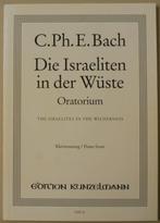 koorpartituur Die Israëlieten in der Wüste, Ophalen of Verzenden, Zo goed als nieuw, Artiest of Componist, Zang