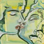 Abstracte Kunst: Twee Gezichten, Ophalen of Verzenden