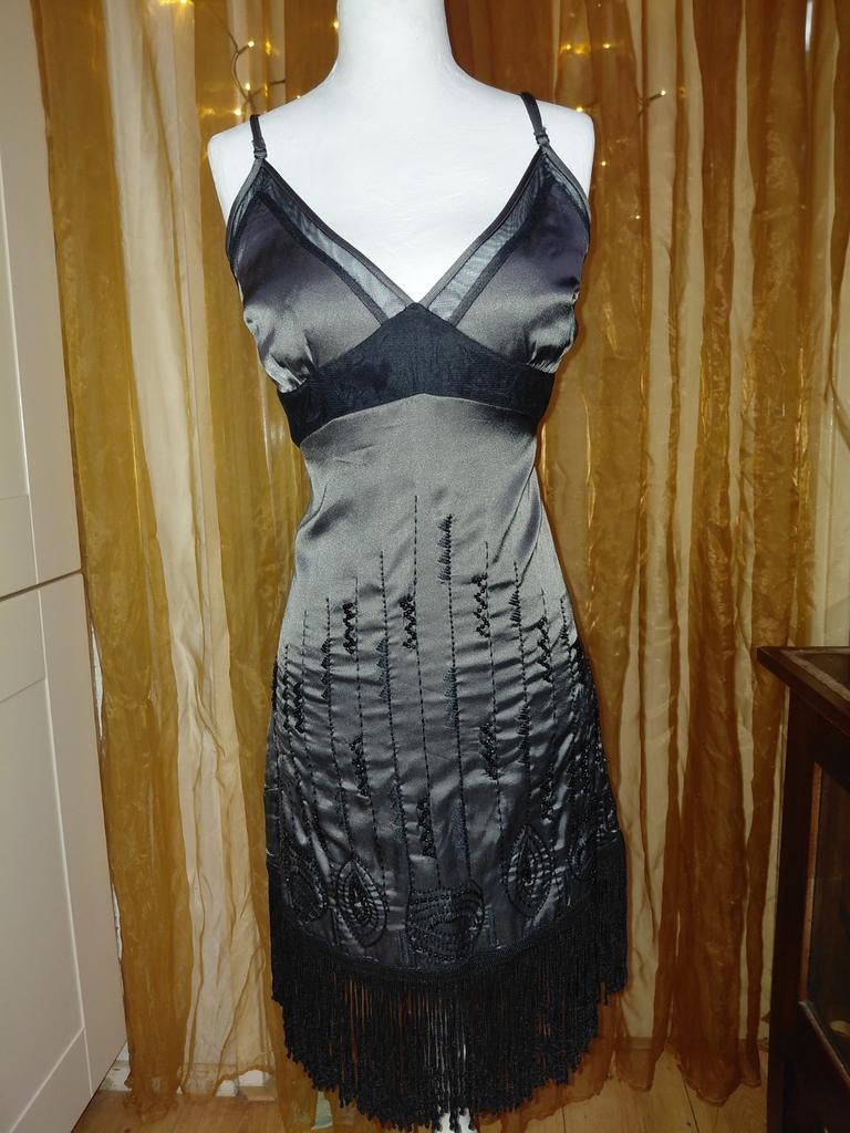 Jurk Superstar Maat 36/38, Kleding | Dames, Jurken, Zwart, Ophalen of Verzenden, Zo goed als nieuw, Maat 36 (S)