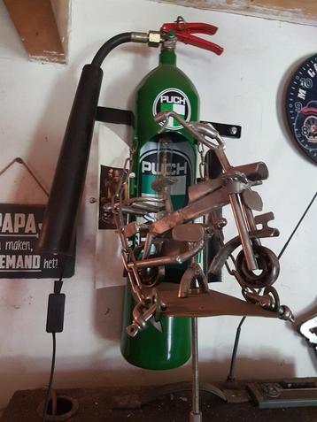 Leuke brandweerlamp van een Puch vs50 vs 50 Kikkerbek. beschikbaar voor biedingen