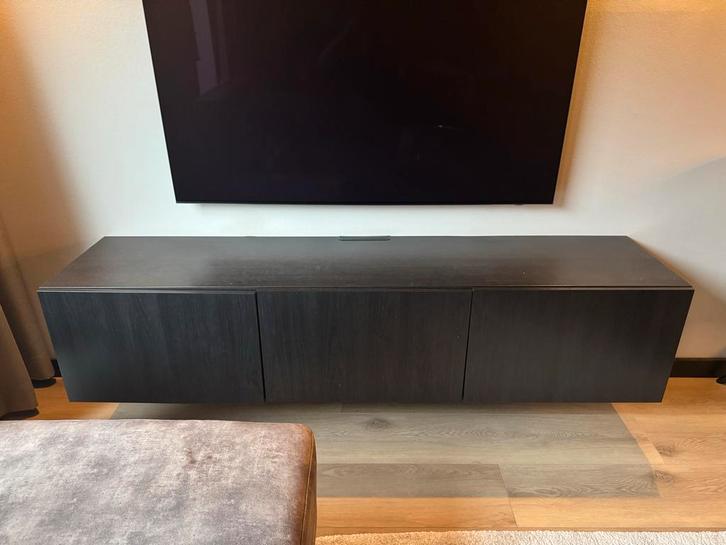 Ikea Besta TV Meubel - Strak Design, Huis en Inrichting, Kasten | Televisiemeubels, Zo goed als nieuw, Minder dan 100 cm, 150 tot 200 cm