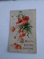 A HEARTY BIRTHDAY  GREETING, Verzamelen, Ansichtkaarten | Themakaarten, Ophalen of Verzenden, Voor 1920, Sterren en Beroemdheden