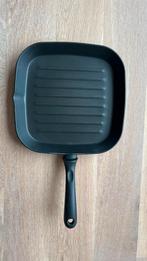 Hema grillpan 29 cm, Ophalen, Zo goed als nieuw, Rvs, Koekenpan of Braadpan