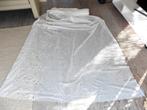 Vintage nieuw vitrage stof retro camping caravan of in huis, Overige materialen, 120 cm of meer, Wit, Nieuw