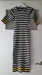 Bodycon jurk zwart-wit - maat XS - Eksept, Zwart, Ophalen of Verzenden, Zo goed als nieuw, Eksept