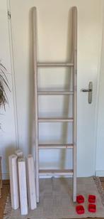 FLEXA Classic - poten en ladder voor stapelbed - 184cm!!!, Ophalen, Gebruikt, Stapelbed