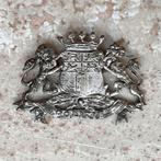 Politie pet embleem ROTTERDAM van voor 1940, Verzamelen, Ophalen of Verzenden, Landmacht, Nederland, Embleem of Badge