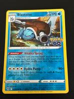 Pokemon Blastoise 017/078 reserve holo, Ophalen of Verzenden, Zo goed als nieuw, Losse kaart, Foil