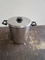 Mooie grote soeppan stamppot pan 8 liter, Huis en Inrichting, Keuken | Potten en Pannen, Ophalen of Verzenden, Gebruikt, Rvs, Kookpan of Snelkookpan