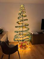 Spiraal kerstboom met lichtjes - 210 cm, Ophalen, Gebruikt