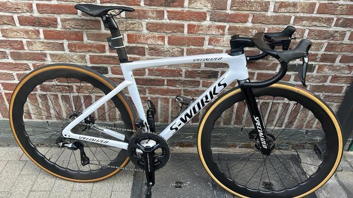 Carbon wielen, Fietsen en Brommers, Fietsonderdelen, Zo goed als nieuw, Racefiets, Wiel, Ophalen of Verzenden