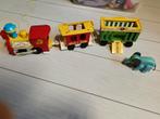 Fisher price circus  trein, trek speelgoed , vintage, Ophalen of Verzenden, Gebruikt