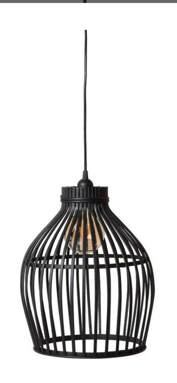 Hanglamp Bamboe zwart beschikbaar voor biedingen