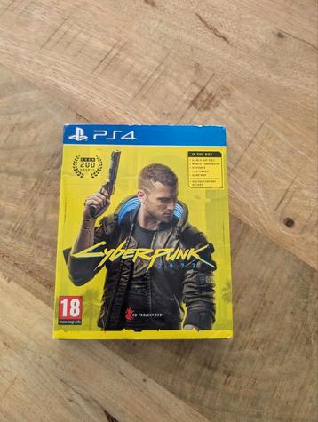 Cyberpunk 2077 PS4 + Extra's & PS5 Upgrade beschikbaar voor biedingen