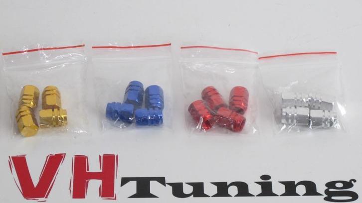 Ventieldopjes 4 stuks, Auto diversen, Tuning en Styling, Ophalen of Verzenden
