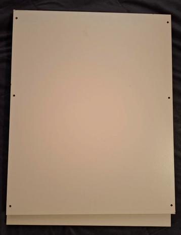 2x Ikea Pax Komplement Plank 50x58 Wit - afbeelding 2