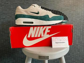 Nike Air Max 1 EU 42 US 8,5 Jewel DK Atomic Teal Light Bone beschikbaar voor biedingen
