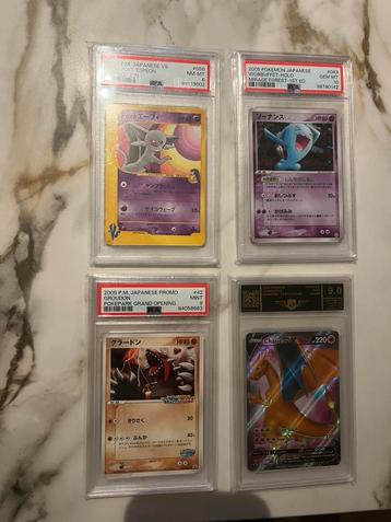 Pokemon slabs 1st editon beschikbaar voor biedingen