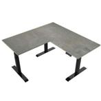 50x Nieuw hoekbureau zit/sta T-Line Deluxe - SCHERP GEPRIJSD, Huis en Inrichting, Bureaus, Ophalen, In hoogte verstelbaar, Nieuw