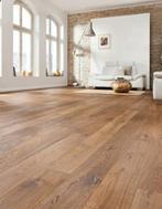 100 m2 eiken lamelparket 15 cm rustiek WEG=WEG!, Parket, Eiken lamelparket, 75 m² of meer, Nieuw