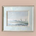 Aquarel Gert Hendriksen, Vleuten de Meern ca. 1950-60, Antiek en Kunst, Ophalen of Verzenden