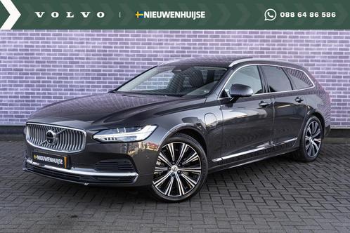 Volvo V90 T6 Recharge AWD Ultimate Bright | Google | Longe R, Auto's, Volvo, Bedrijf, Te koop, V90, 360° camera, 4x4, ABS, Achteruitrijcamera