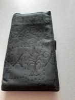 Zwart etui voor pasjes, Ophalen of Verzenden, Gebruikt, Zwart