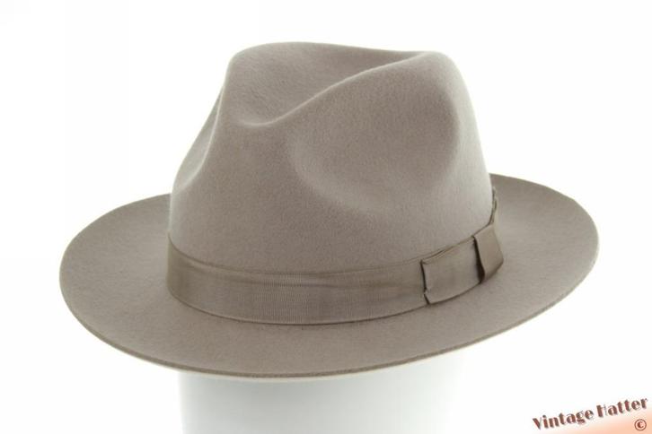 Gleufhoed Christys' Chepstow Dove grijs wolvilt 57,5 nieuw, Kleding | Heren, Hoeden en Petten, Nieuw, Hoed, 57 cm (M, 7⅛ inch) of minder