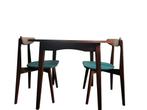 Fantastische vintage massief teak Deens design stoelen, Huis en Inrichting, Stoelen, Ophalen, Gebruikt, Twee, Overige kleuren